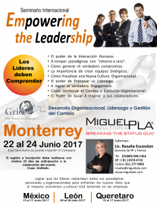 Seminario Internacional de Liderazgo @ Monterrey  N.L.