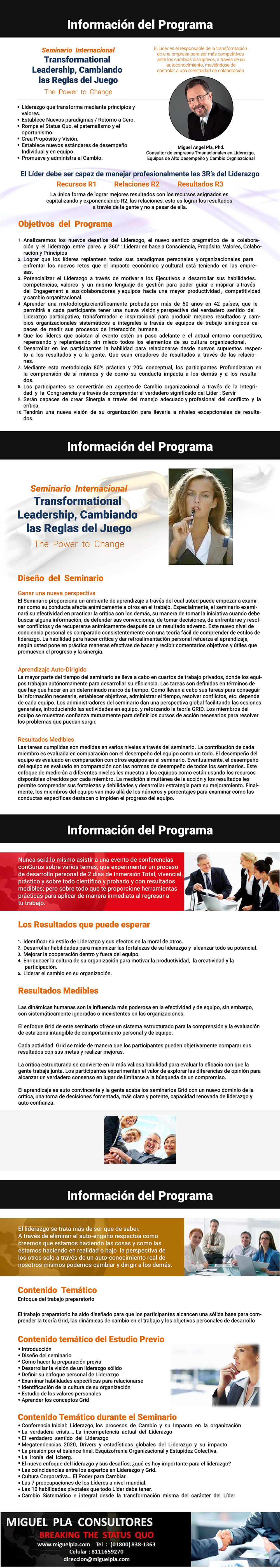 landing page